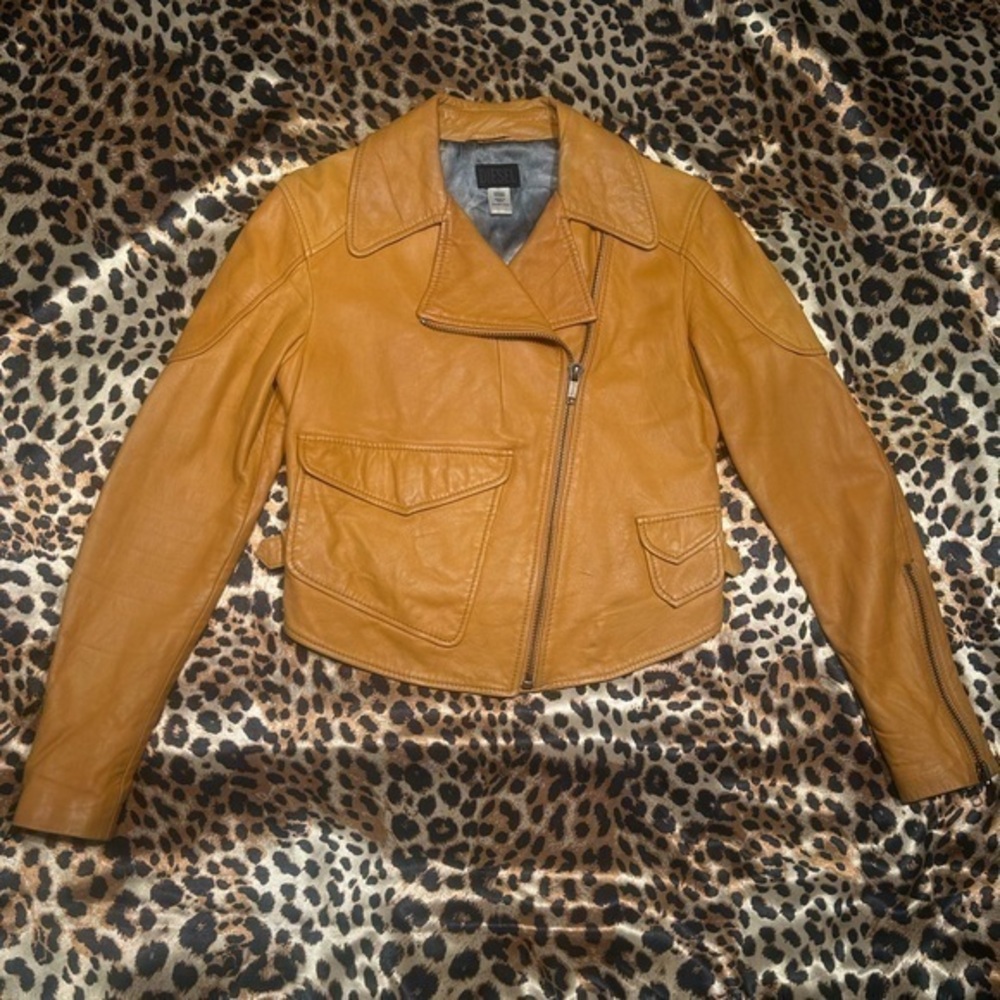 Diesel Butternut Genuine Sheep Leather Jacket